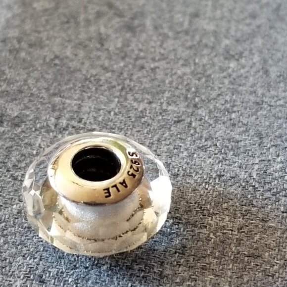 Pandora clear fascinating Murano glass charm - Picture 5 of 8